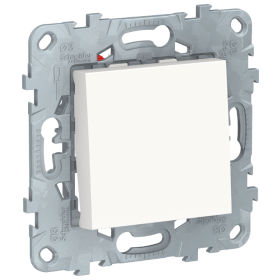 Переключатель 1 кл., перекрестный, сх. 7, 10 AX, 250 В - белый, Schneider Unica New