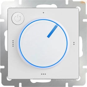 Терморегулятор электромеханический для теплого пола WL01-40-01 - белый, Werkel