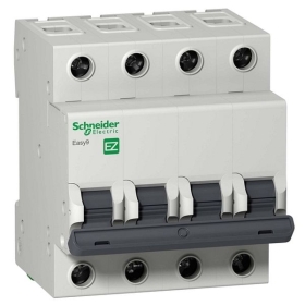 Автоматический выключатель 4P B25 Schneider Easy9