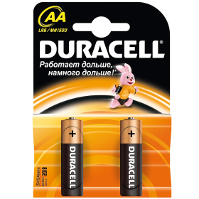 Батарейка пальчиковая DURACELL LR6 6*2АА