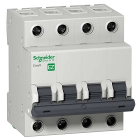 Автоматический выключатель 4P B16 Schneider Easy9